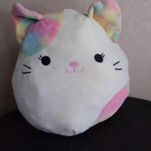 Squishmallows White Plush with Pastel Accents
